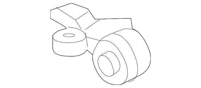 51362-SJA-010 Деталь BRACKET, L. FR. (LOWER)
