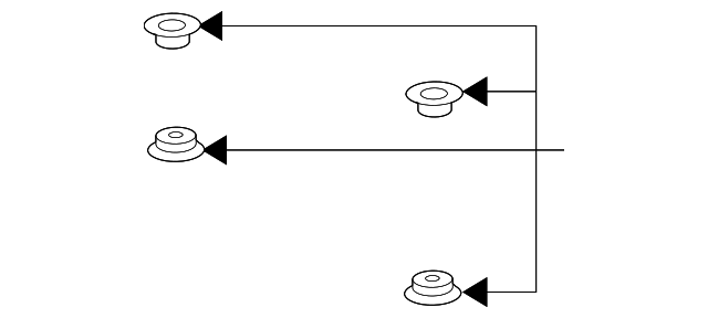 50260-SJA-A00 Деталь RUBBER, FR. SUB-FRAME MOUNTING