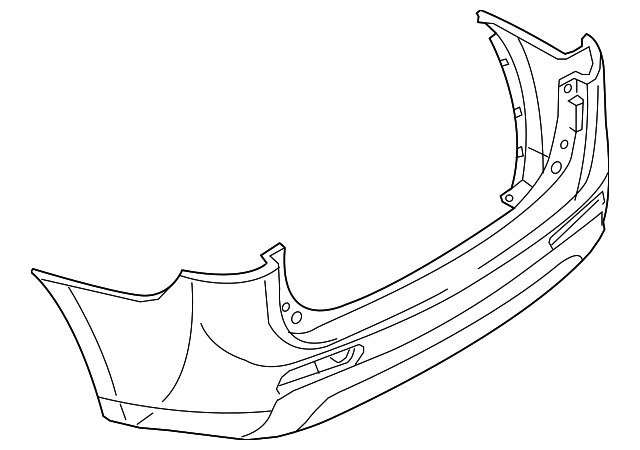 6410C568 Деталь BUMPER COVER