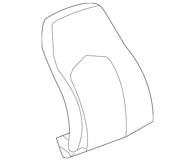 22784988 Деталь SEAT BACK COVER