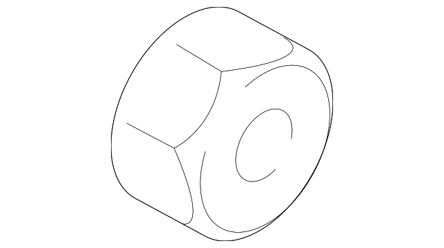 13103-08007K Деталь THERMOSTAT HSNG NUT