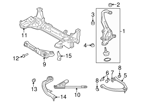 G35 SUSPENSION COMPONENTS 2