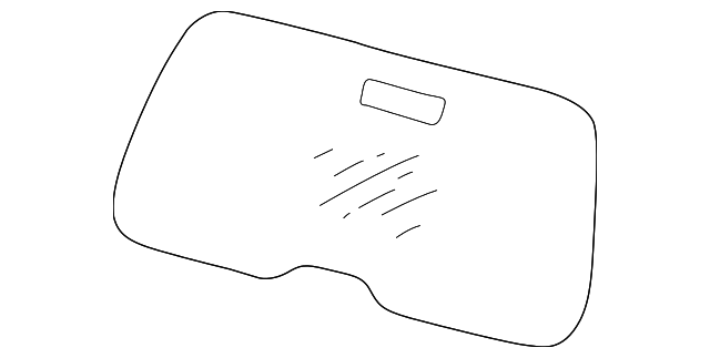 55136980AD Деталь LIFT GATE GLASS