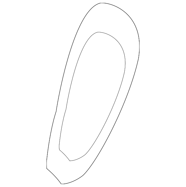 55075164 Деталь HINGE GASKET, RIGHT
