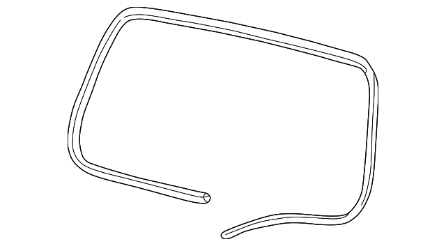 55363160AD Деталь WEATHERSTRIP