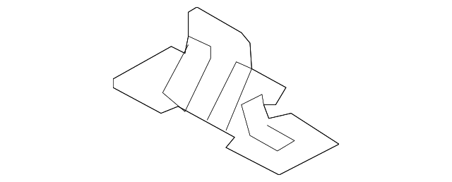 68261709AA Деталь HEADLINER CLIP, RIGHT