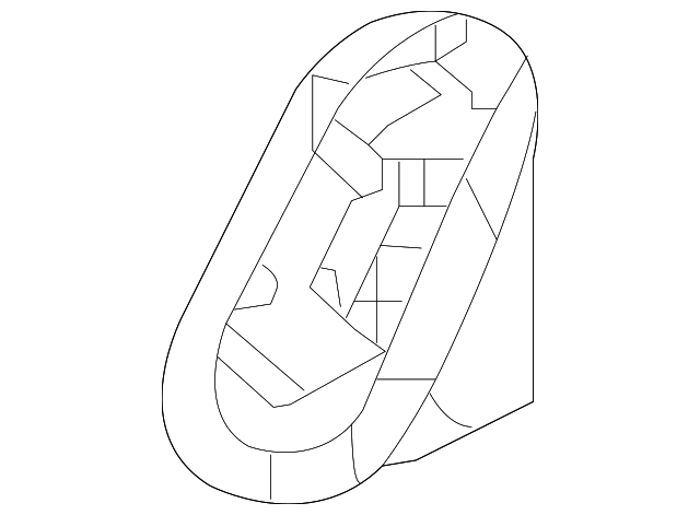 5108112AA Деталь INNER BRACKET, LEFT