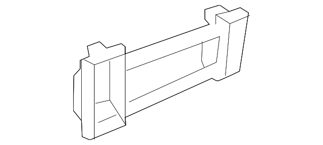 5108111AB Деталь HANDLE PLATE, LEFT