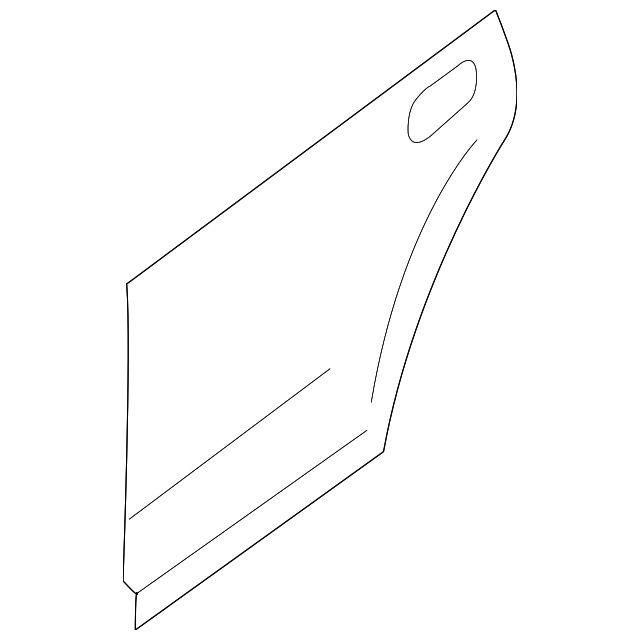FL1Z-7824701-A Деталь OUTER PANEL, LEFT