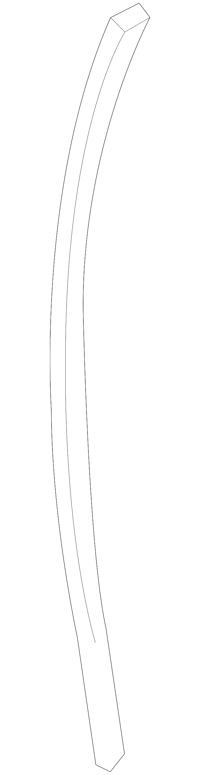 7L1Z-7825355-A Деталь FRONT W'STRIP, LEFT