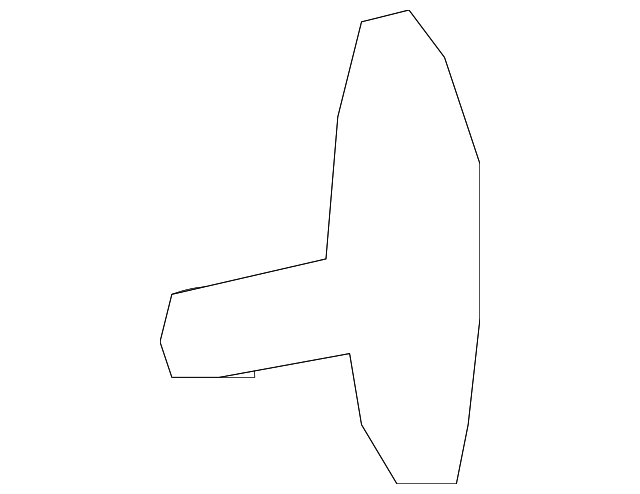15893999 Деталь SUPPORT CYLINDER BRACKET, RIGHT