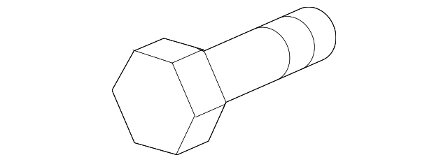 25610656 Деталь HUB & BEARING BOLT, LEFT