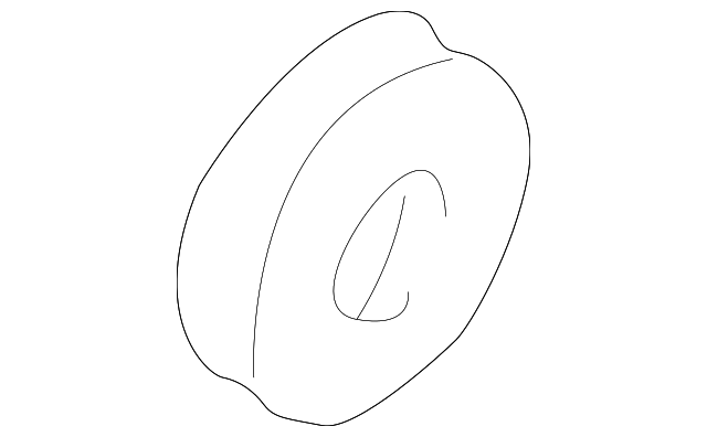 MR769312 Деталь REGULATOR HANDLE BEZEL, RIGHT