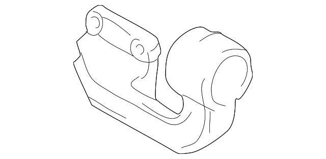 91174599 Деталь AXLE HOUSING BRACKET, LEFT