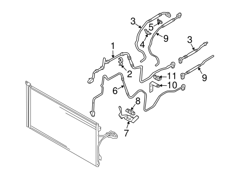 Q7 REAR AC LINES
