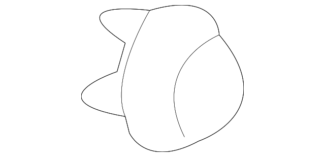 81493-S82-004ZF Деталь CAP, THROUGH ANCHOR *G50L* (LIGHT FERN)