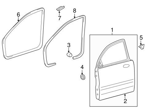 Sonata DOOR & COMPONENTS