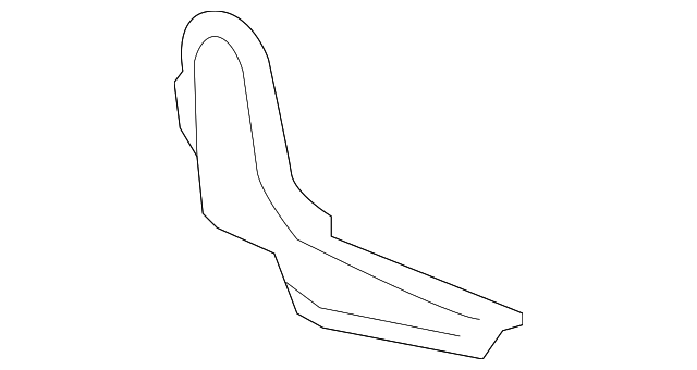 15280160 Деталь INNER FINISH PNL, LEFT