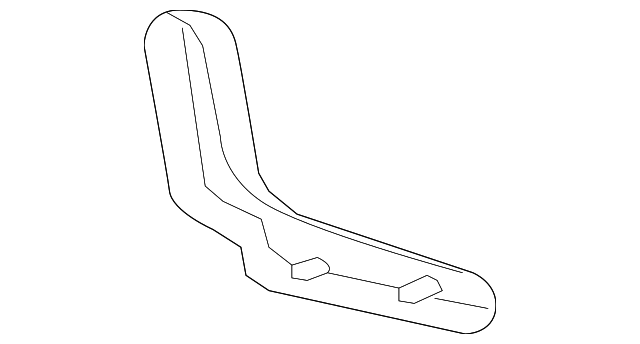 15280141 Деталь OUTER FINISH PNL, LEFT