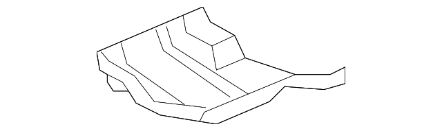 22772271 Деталь LOWER TRIM, LEFT