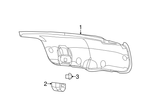 300 INTERIOR TRIM - TRUNK