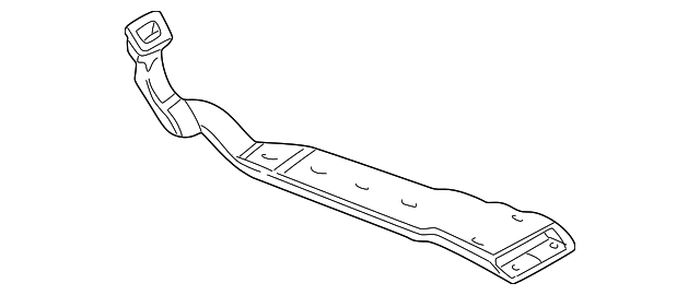 4D0-819-803 Деталь DUCT, LEFT