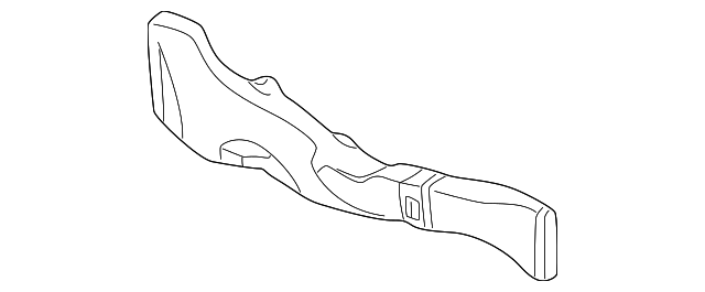 4D0-819-869 Деталь DUCT, LEFT