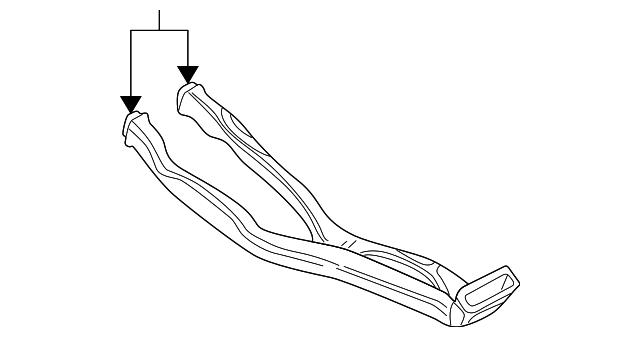 4D1-857-039 Деталь DUCT