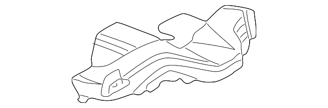 4D1-819-801-C Деталь DUCT, LEFT