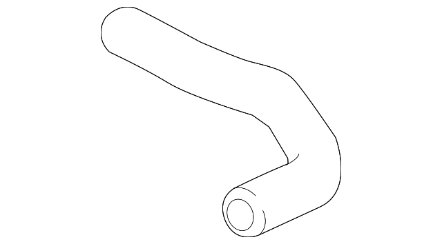 16573-21100 RADIATOR HOSE, LEFT