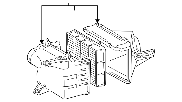 17700-07060 AIR CLEANER ASSY