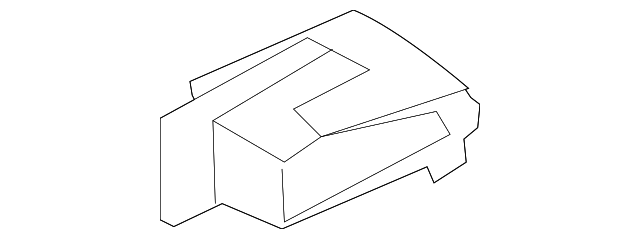 88562-3E120CY Деталь TRACK END COVER, LEFT