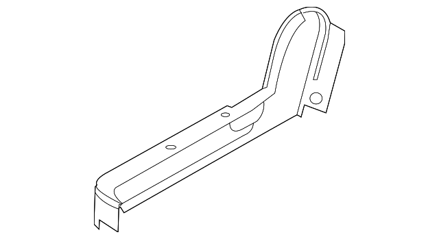 88270-3E000FC Деталь SIDE COVER, RIGHT