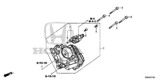CIVIC SEDAN THROTTLE BODY (1.8L)
