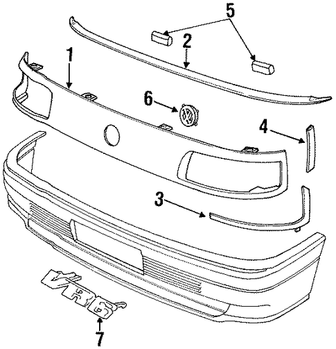 Passat FRONT PANEL