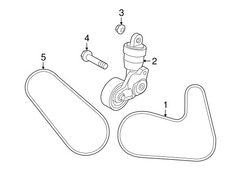 CX-5 BELTS & PULLEYS