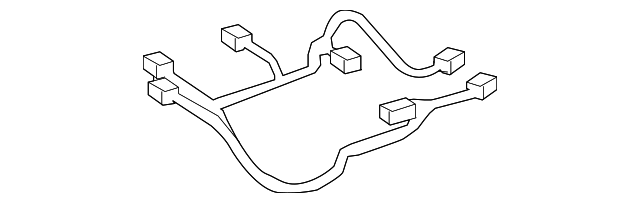 82192-AE030 WIRE HARNESS, LEFT