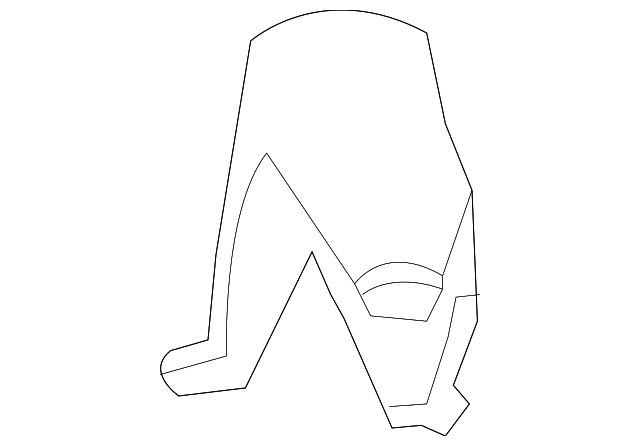 68194635AA Деталь SHOCK BRACKET, RIGHT
