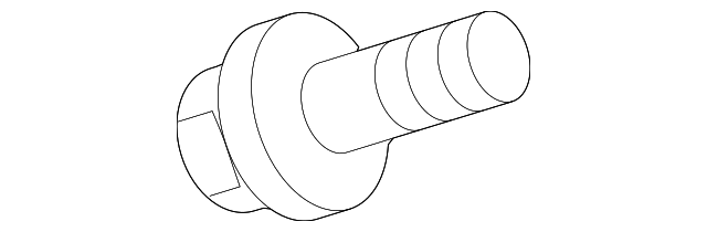 6505742AA Деталь LOWER CNTRL ARM BOLT, LEFT