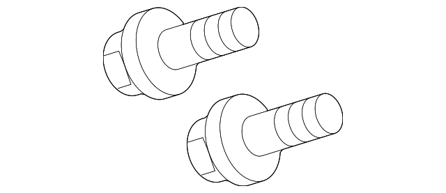 6509615AA Деталь UPPER CNTRL ARM UPPER BOLT, RIGHT