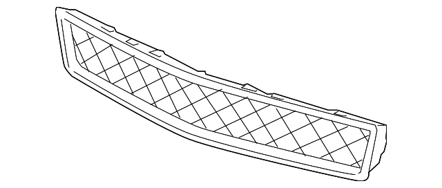 15290978 Деталь LOWER GRILLE