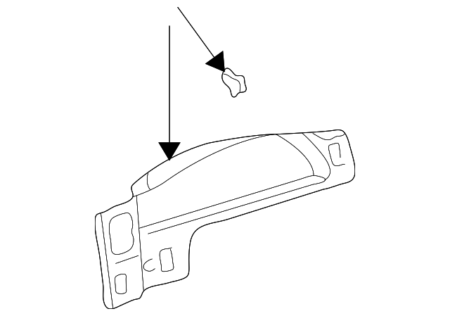 55411-04030 CLUSTER TRIM
