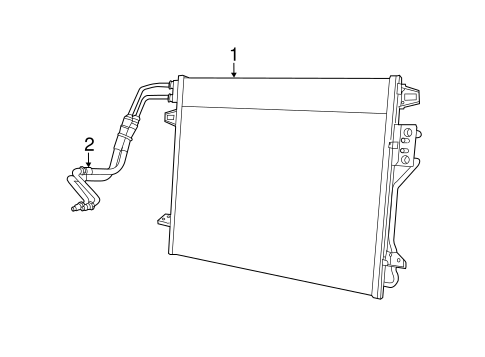 Routan TRANS OIL COOLER