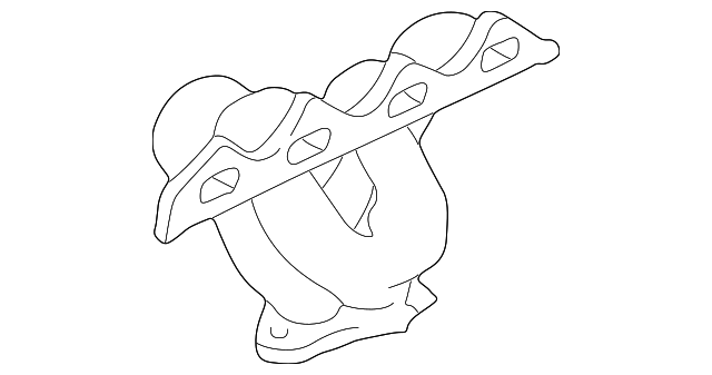 28511-38001 Деталь EXHAUST MANIFOLD