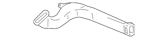7369157L00 Деталь DEFROSTER DUCT, LEFT