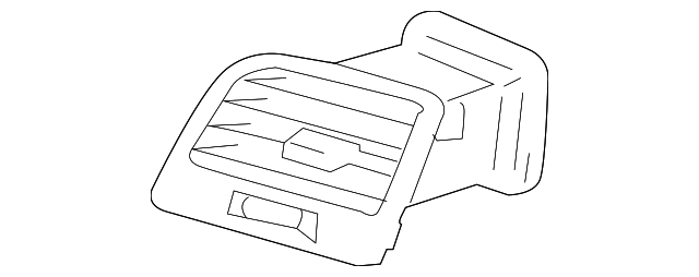 7363057L00C48 Деталь AIR DEFLECTOR, RIGHT