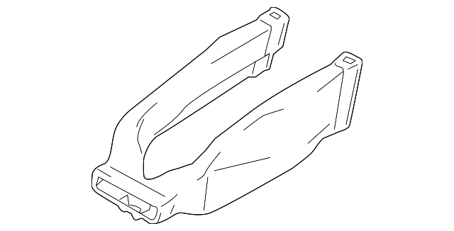 7466257L00 Деталь REAR DUCT