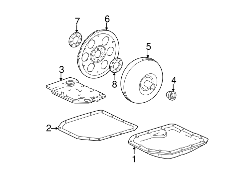 Solara TRANSAXLE PARTS