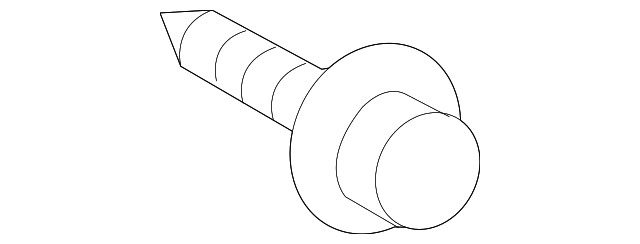 93560-15020 Деталь DOOR TRIM PANEL SCREW, LEFT