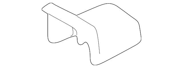 88568-25000-ZZ Деталь SEAT TRACK CAP, RIGHT